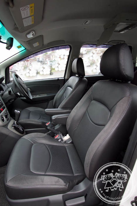 Proton Exora front seat